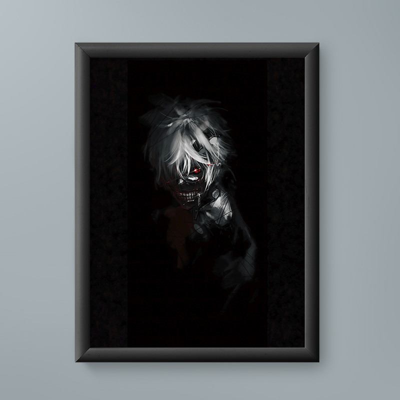 تابلو مدل انیمه کن کانکی توکیو غول Ken Kaneki Tokyo Ghoul anime 15