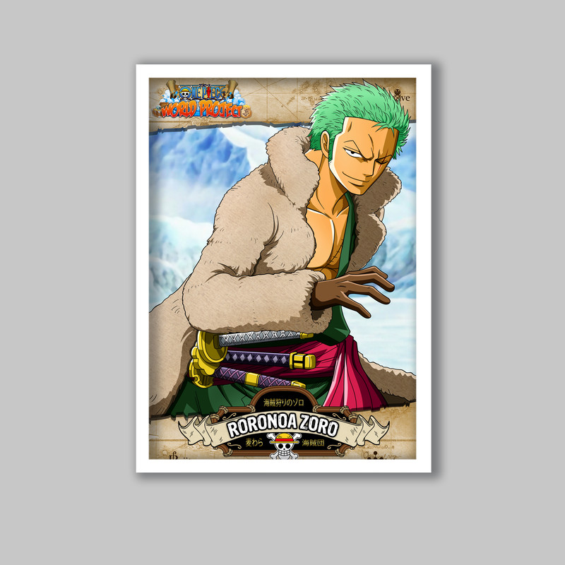 تابلو مدل انیمه وان پیس One Piece کد LA-G10828