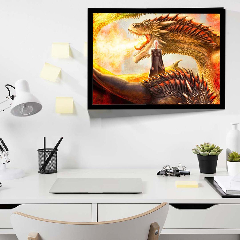 تابلو مدل mother of dragons کد F-14020