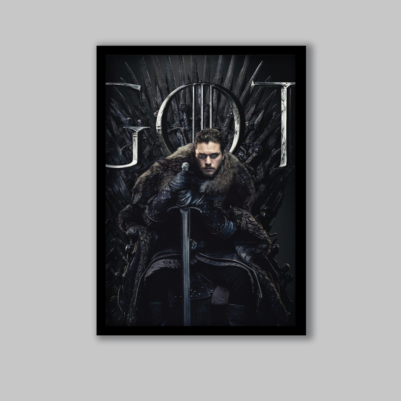 تابلو مدل سریال بازی تاج و تخت Game of thrones کد LA-G10262-2