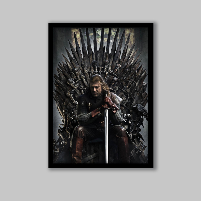 تابلو مدل سریال بازی تاج و تخت Game of thrones کد LA-G10257-2
