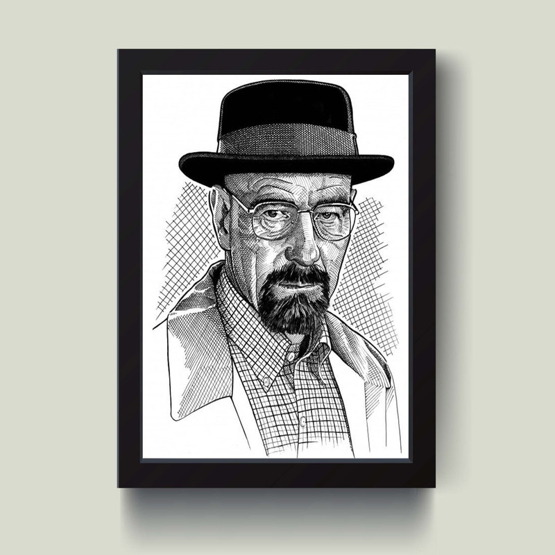 تابلو مدل هایزنبرگ Heisenberg کدm2408-b