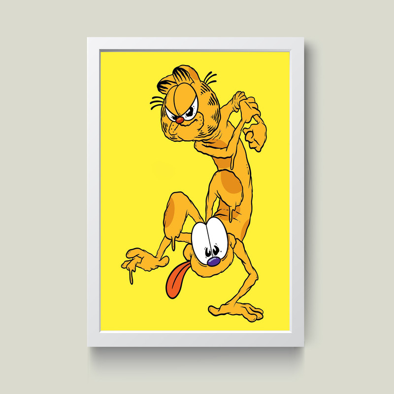 تابلو مدل دکوراتیو گارفیلد garfield کد G5-27