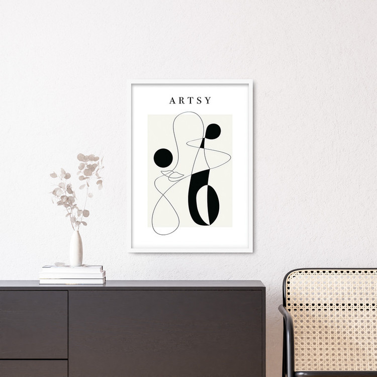 تابلو فورنیمو مدل دکوراتیو Abstract کد 0527W