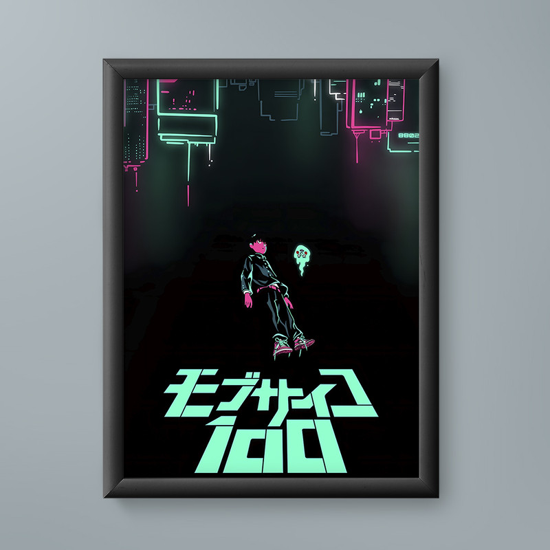 تابلو مدل انیمه موب سایکو 100 Mob Psycho 100 anime 13