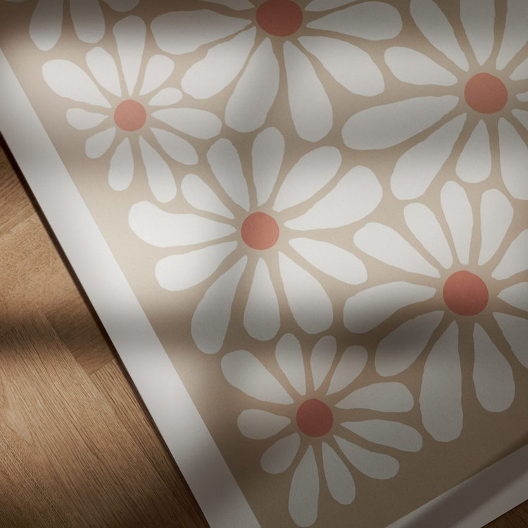تابلو مدل Beige flower کد 248901864