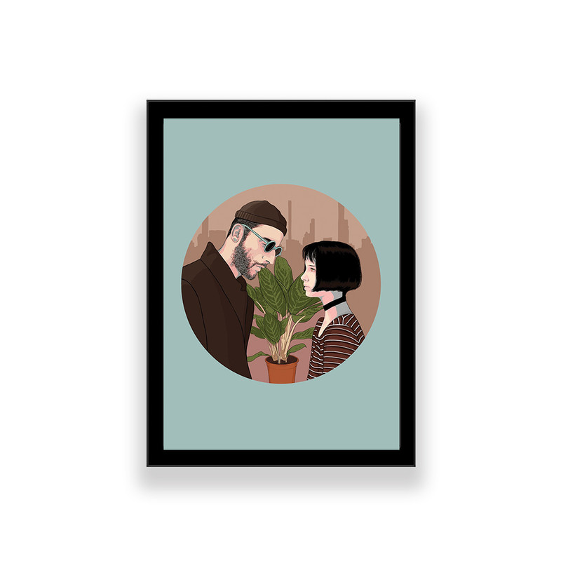 تابلو طرح Leon the professional