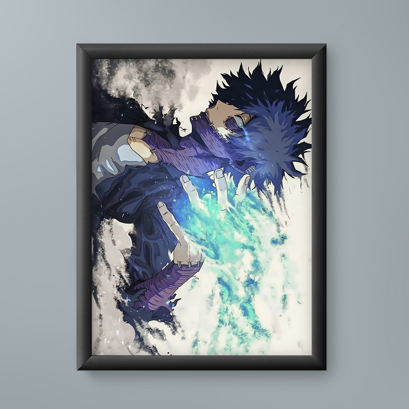تابلو مدل انیمه دابی مای هیرو آکادمی Dabi My Hero Academia anime 13