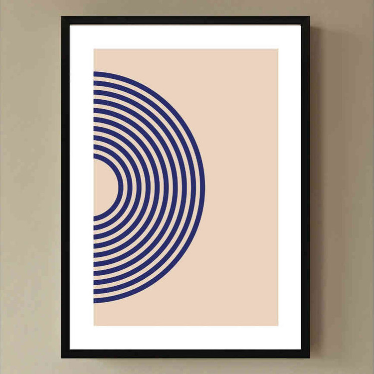 تابلو مدل Blue circular کد 248901928
