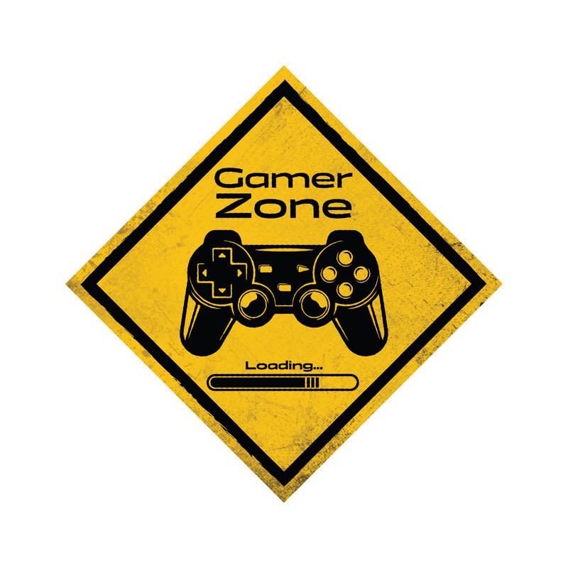 پوستر مدل گیمینگ طرح Gamer Zone