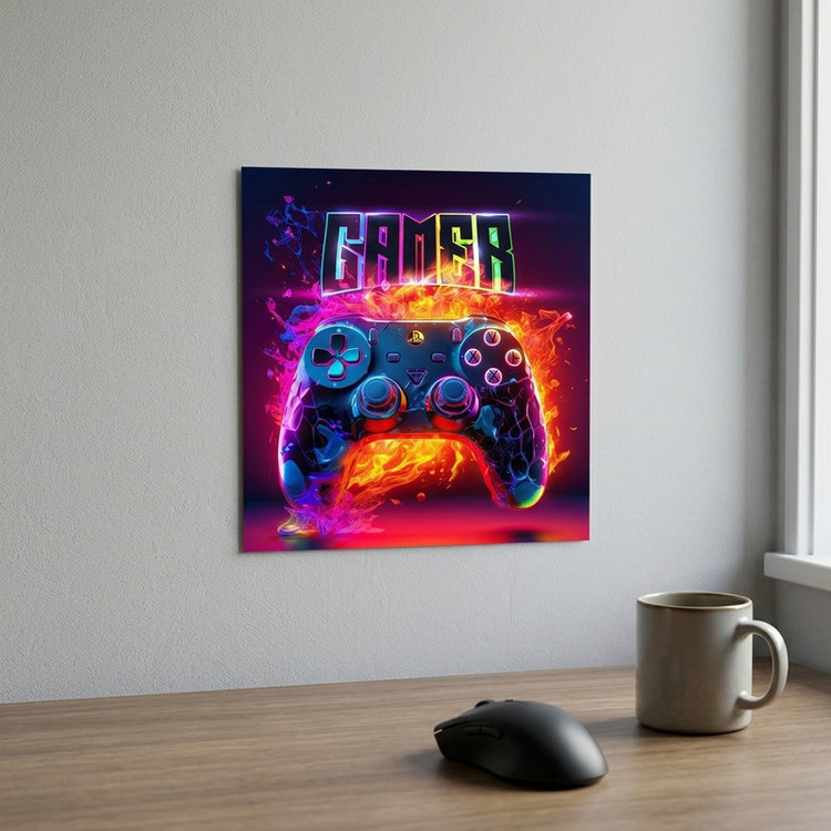 پوستر مدل Gamer طرح دسته بازی کد BA1428