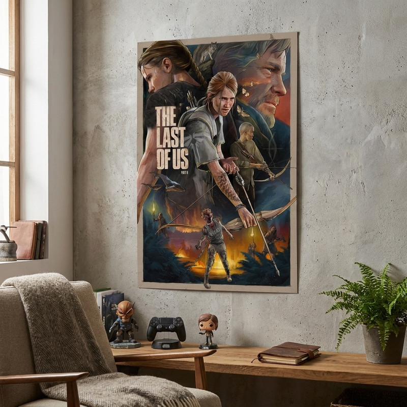 پوستر هفال مدل last of us کد p-11