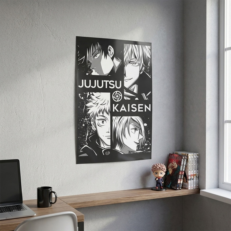 پوستر مدل انیمه جوجوتسو کایسن Jujutsu Kaisen کد 963