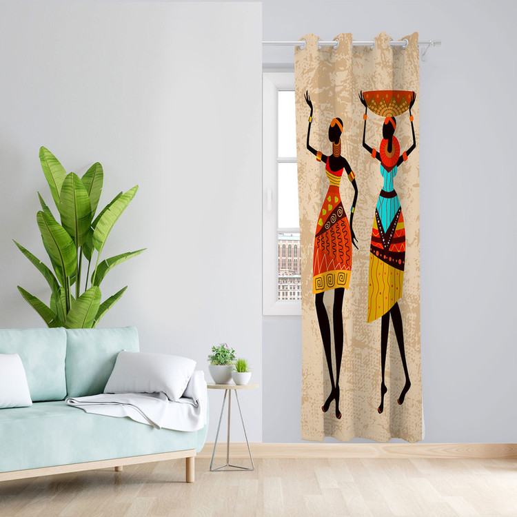 پرده مدل مخمل طرح سنتی سایز 280 × 140 سانتیمتر
